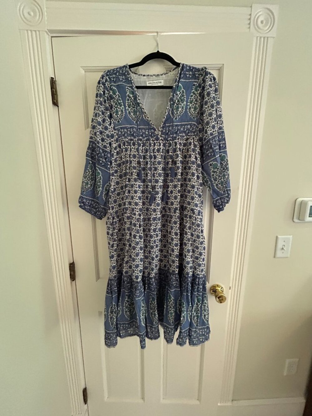 Emerson Fry Indigo Heirloom Dress size XS